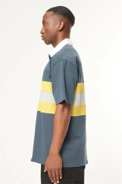 ALEX SS GRAND RUGBY ASPHALT/YELLOW