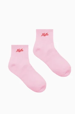 ANKLE RIB SOCK BON BON