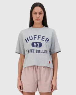 3 BALLER CHLOE TEE GREY MARLE