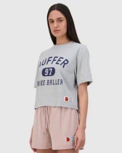 3 BALLER CHLOE TEE GREY MARLE