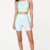 3 BALLER CROP ORANGE /AQUA