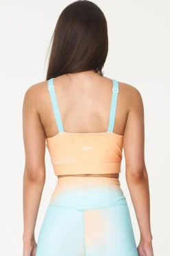 3 BALLER CROP ORANGE /AQUA