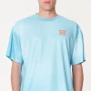 3 BALLER SWISH TEE AQUA