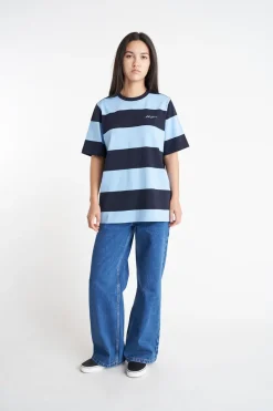 BENSON RELAX TEE NAVY/GLACIER