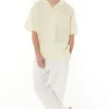 BIEN BOX SS SHIRT LEMON SORBET