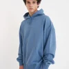 BLOCK HOOD 350/ELEMENTAL DENIM BLUE