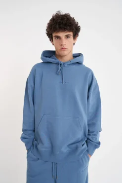 BLOCK HOOD 350/ELEMENTAL DENIM BLUE