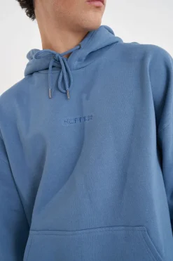 BLOCK HOOD 350/ELEMENTAL DENIM BLUE