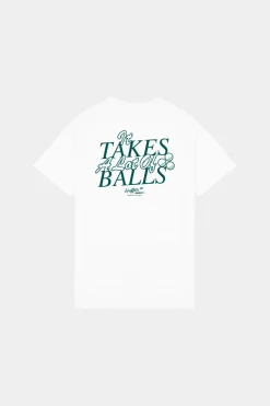 BLOCK TEE 220/BALLSY CHALK