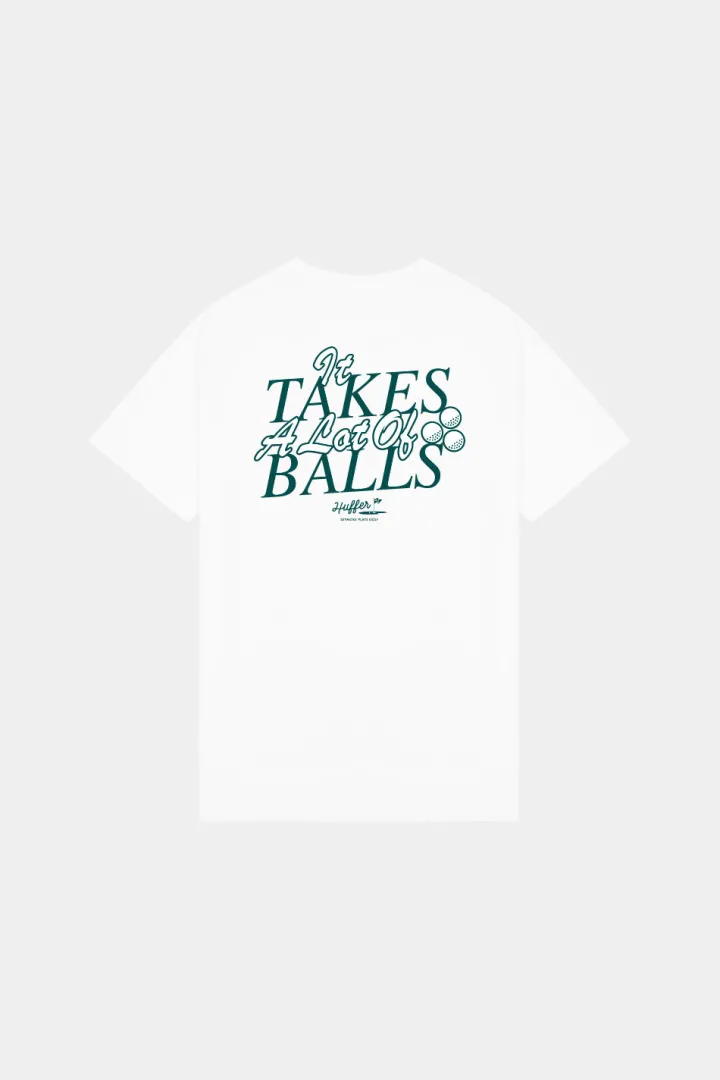 BLOCK TEE 220/BALLSY CHALK