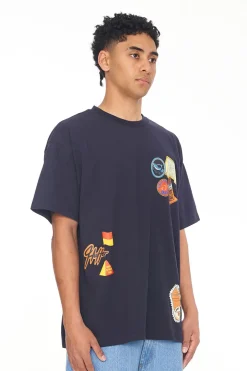 BLOCK TEE 220/BIG SMOKE NAVY