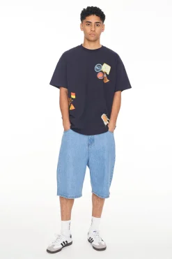 BLOCK TEE 220/BIG SMOKE NAVY