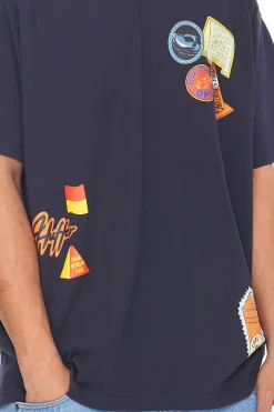 BLOCK TEE 220/BIG SMOKE NAVY