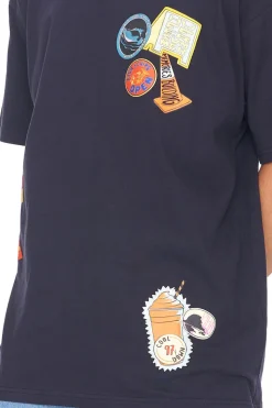 BLOCK TEE 220/BIG SMOKE NAVY