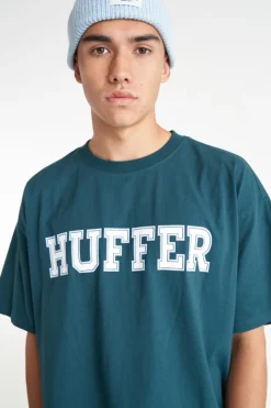 BLOCK TEE 220/BLOCK OUT DEEP EMERALD
