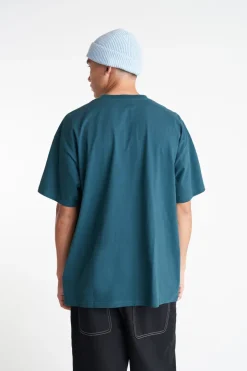 BLOCK TEE 220/BLOCK OUT DEEP EMERALD