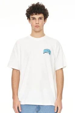 BLOCK TEE 220/BOMB CHALK