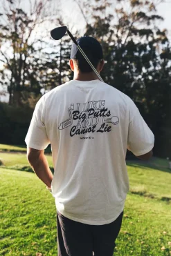 BLOCK TEE 220/CAN'T DENY CHALK