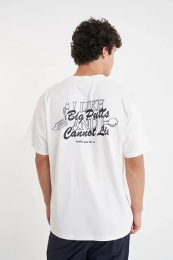 BLOCK TEE 220/CAN'T DENY CHALK