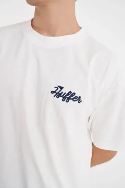 BLOCK TEE 220/CAN'T DENY CHALK