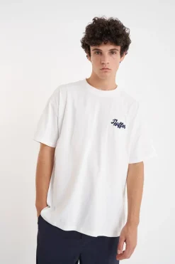 BLOCK TEE 220/CAN'T DENY CHALK