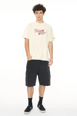 BLOCK TEE 220/CHERRY ON TOP VANILLA
