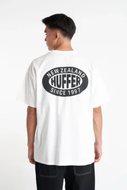 BLOCK TEE 220/HOMIE CHALK