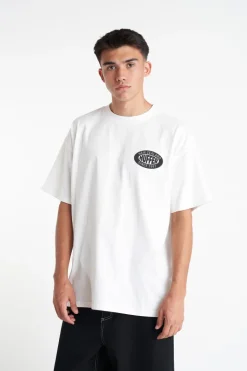 BLOCK TEE 220/HOMIE CHALK