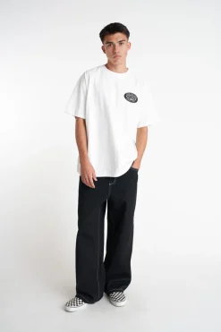 BLOCK TEE 220/HOMIE CHALK