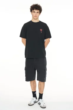 BLOCK TEE 220/INKED BLACK