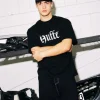 BLOCK TEE 220/LIGHT BEAMS BLACK