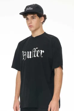 BLOCK TEE 220/LIGHT BEAMS BLACK