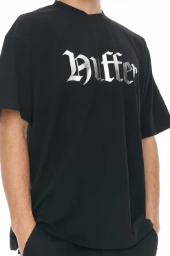 BLOCK TEE 220/LIGHT BEAMS BLACK