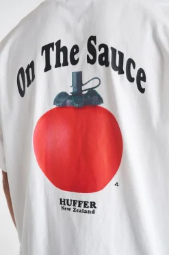 BLOCK TEE 220/SAUCED UP CHALK
