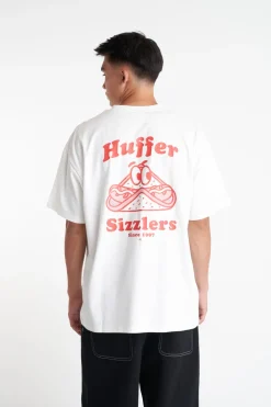 BLOCK TEE 220/SIZZLING CHALK