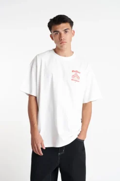 BLOCK TEE 220/SIZZLING CHALK