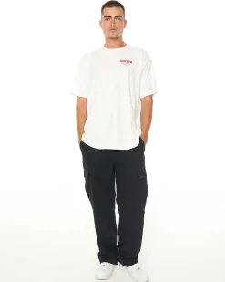 BLOCK TEE 220/SLINGER CHALK