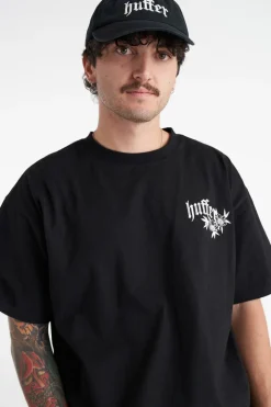 BLOCK TEE 220/SNAKED BLACK
