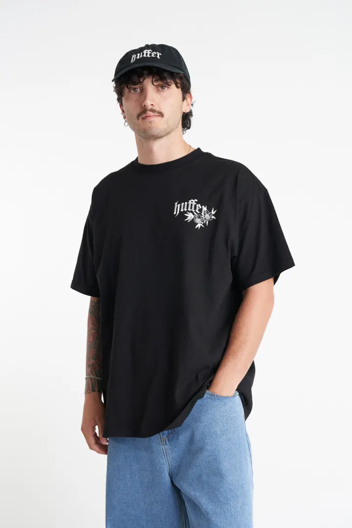 BLOCK TEE 220/SNAKED BLACK