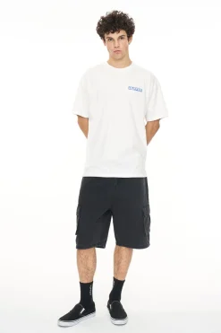 BLOCK TEE 220/STACKEDUP CHALK