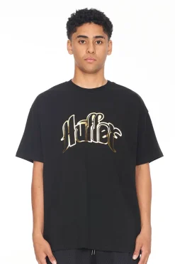 BLOCK TEE 220/THE DON BLACK/GOLD