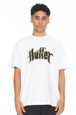 BLOCK TEE 220/THE DON WHITE/GOLD