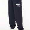 BLOCK TRACKPANT 350/GLOBE NAVY