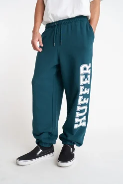 BLOCK TRACKPANT/BLOCKED DEEP EMERALD