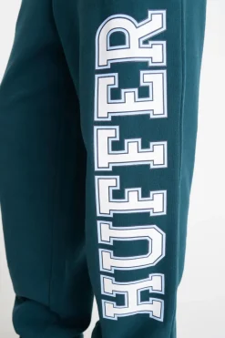 BLOCK TRACKPANT/BLOCKED DEEP EMERALD