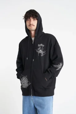 BLOCK ZIP HOOD 350/SACRAMENT BLACK