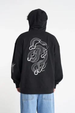 BLOCK ZIP HOOD 350/SACRAMENT BLACK