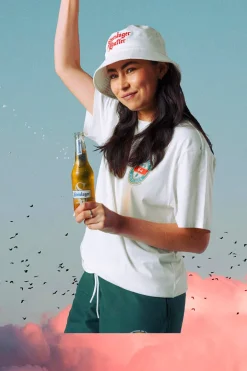 BUCKET HAT/SHTACKED CHALK