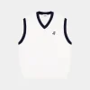 BUNKER KNIT VEST CHALK