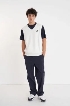 BUNKER KNIT VEST CHALK